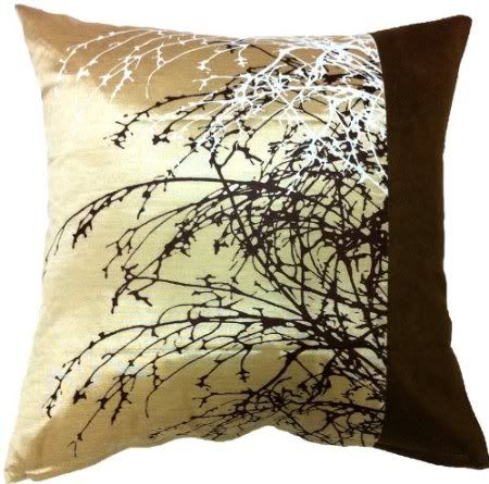 Artiwa Modern Silk Throw Pillow Cover