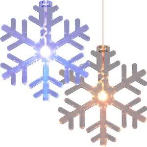 Trademark Home Color Changing Snowflake Window Decorations