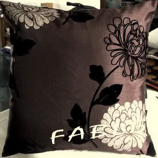 Taffeta Fabric Throw Pillow Cover