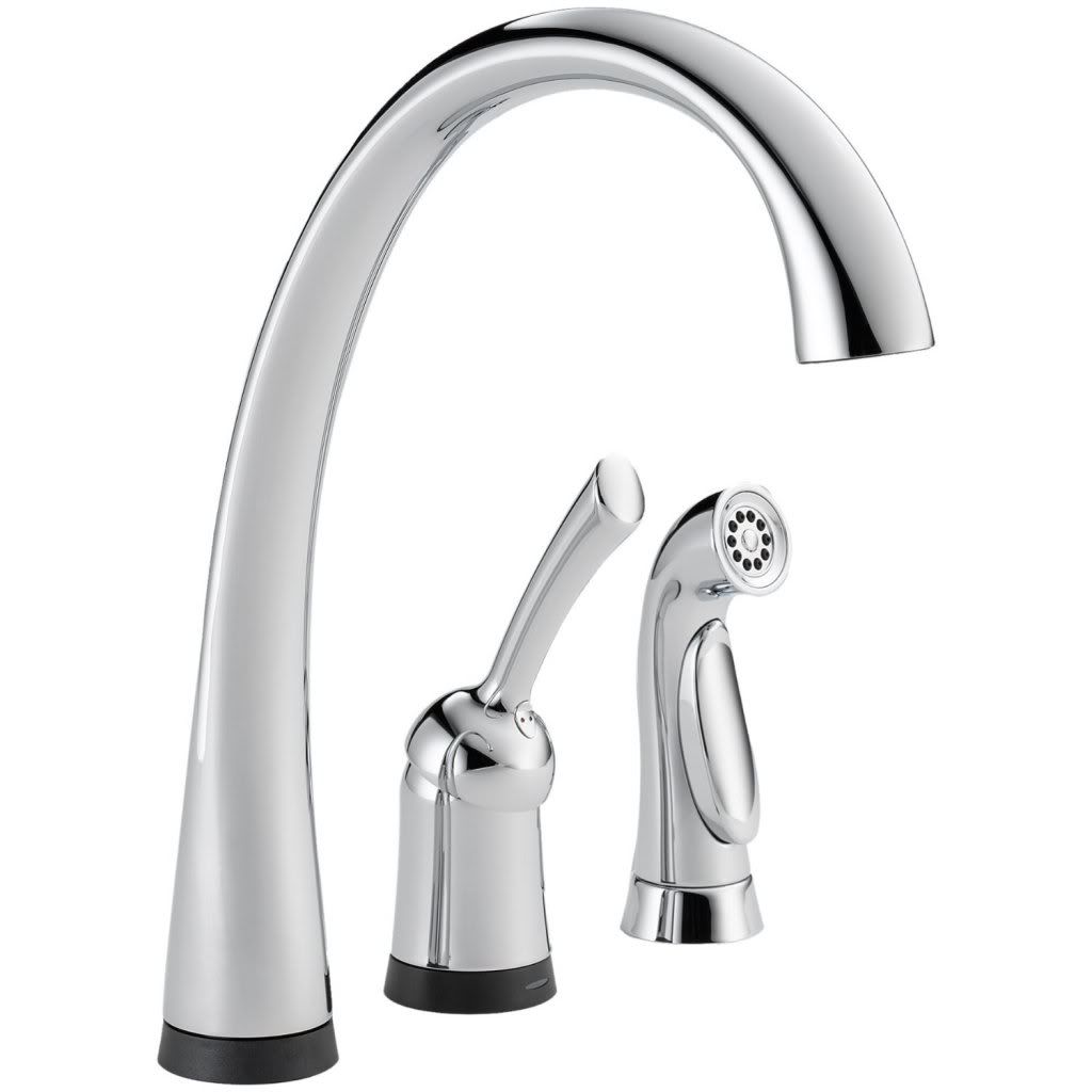 Delta 4380T-DST Pilar Single Handle Kitchen Faucet
