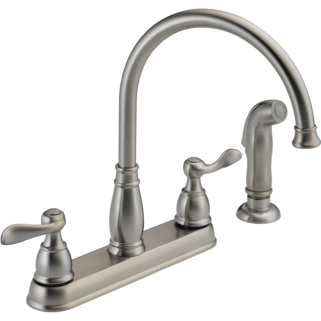 Delta Foundations 21996LF-SS Two Handle Faucet