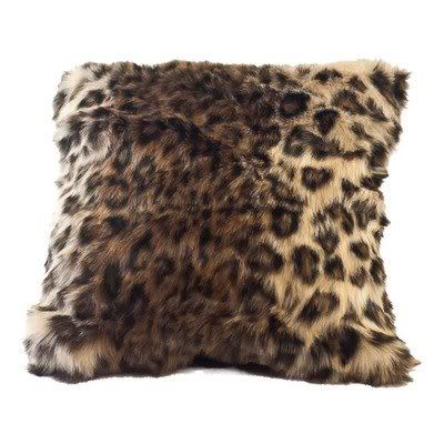 Ocelot Faux Fur Pillow Cover
