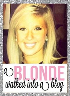 A Blonde Walked into a Blog