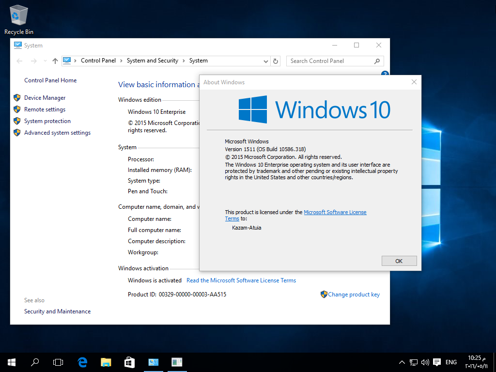 Windows 10 Pro V.1709 En-US (64-bit) ACTiVATED-HOBBiT .rar