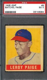 1948 Leaf Satchel Paige PSA 5