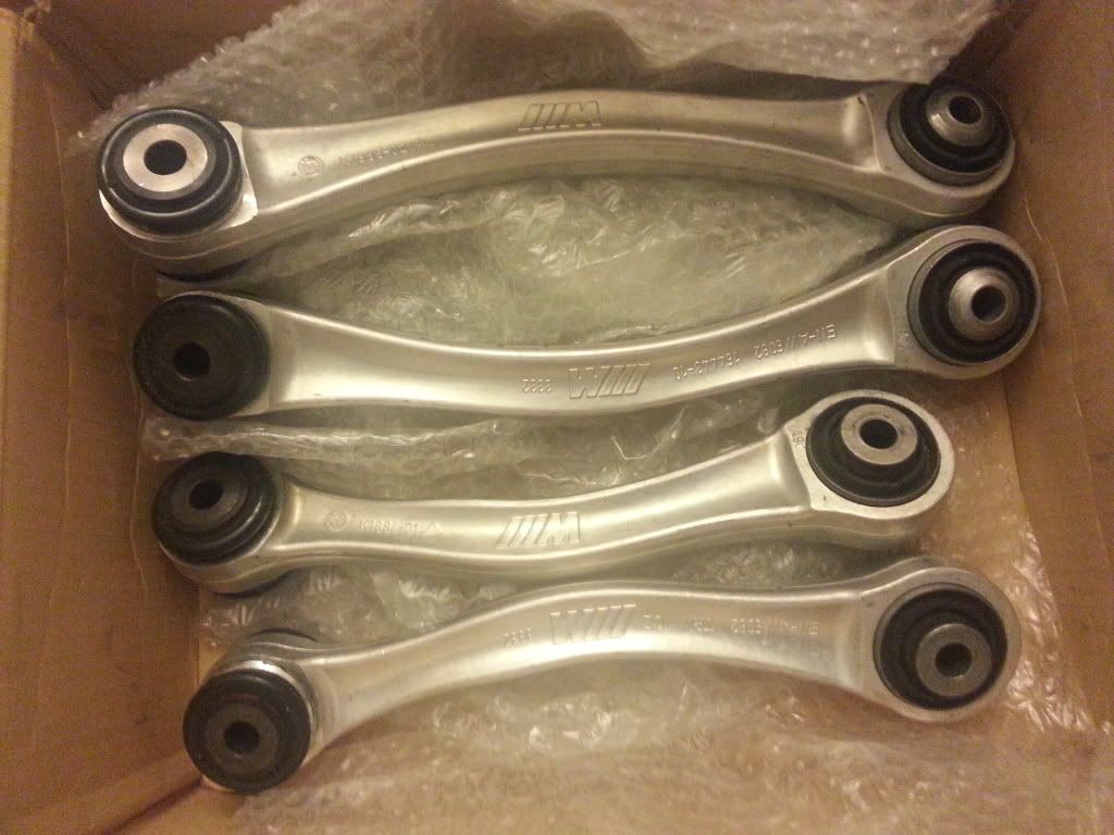 Upgraded M3 Rear Control Arm kit e92 ECS TRW Brand new never used