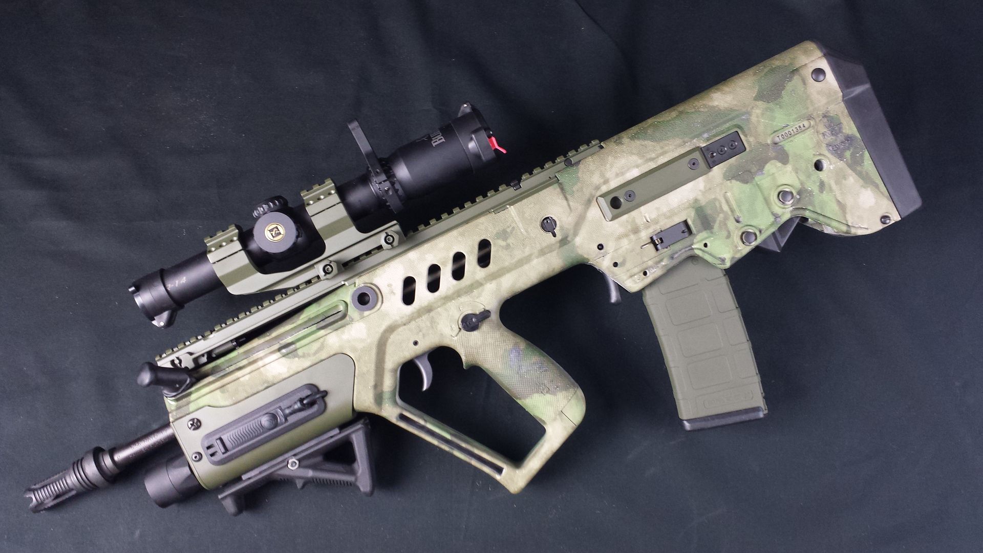 Tavor in ATacs FG and OD green *new pics*