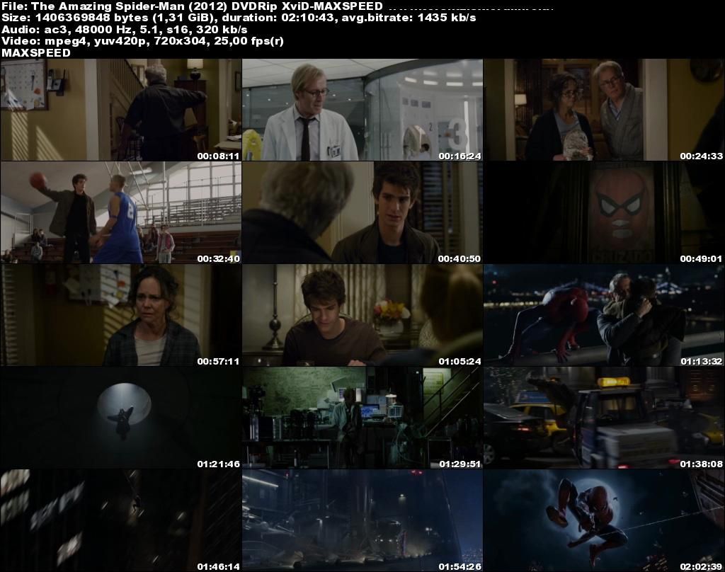 The Amazing Spiderman 2012 DVDRip XviD MAXSPEED