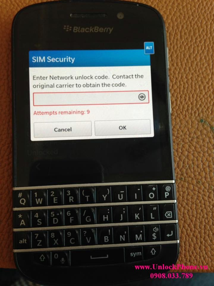 Unlock BlackBerry Z10, Z30, Z5, Q5, Q10, Q20 lấy liền tại TPHCM - 4
