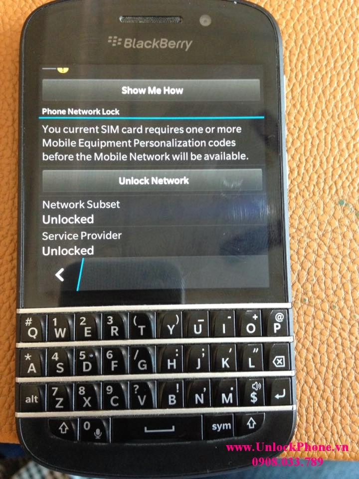 Unlock BlackBerry Z10, Z30, Z5, Q5, Q10, Q20 lấy liền tại TPHCM - 3