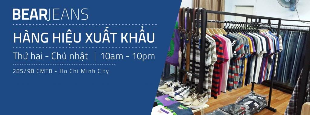 [BEAR JEANS] - Chuyên quần Jeans Nam cao cấp nhiều thương hiệu thời trang nổi tiếng