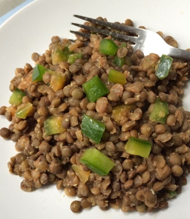 Recipe Lentil and Mustard Salad Two Fat Vegetarians