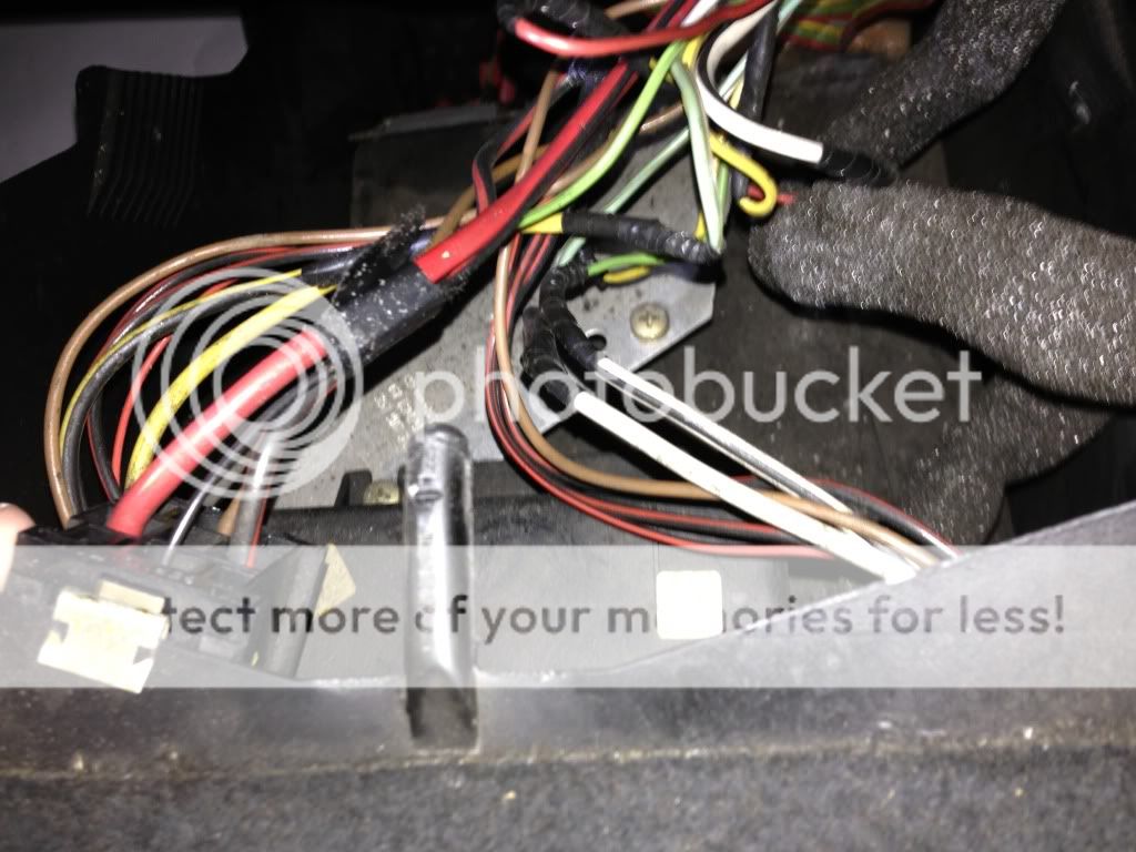 Mk2 messy wiring in centre console