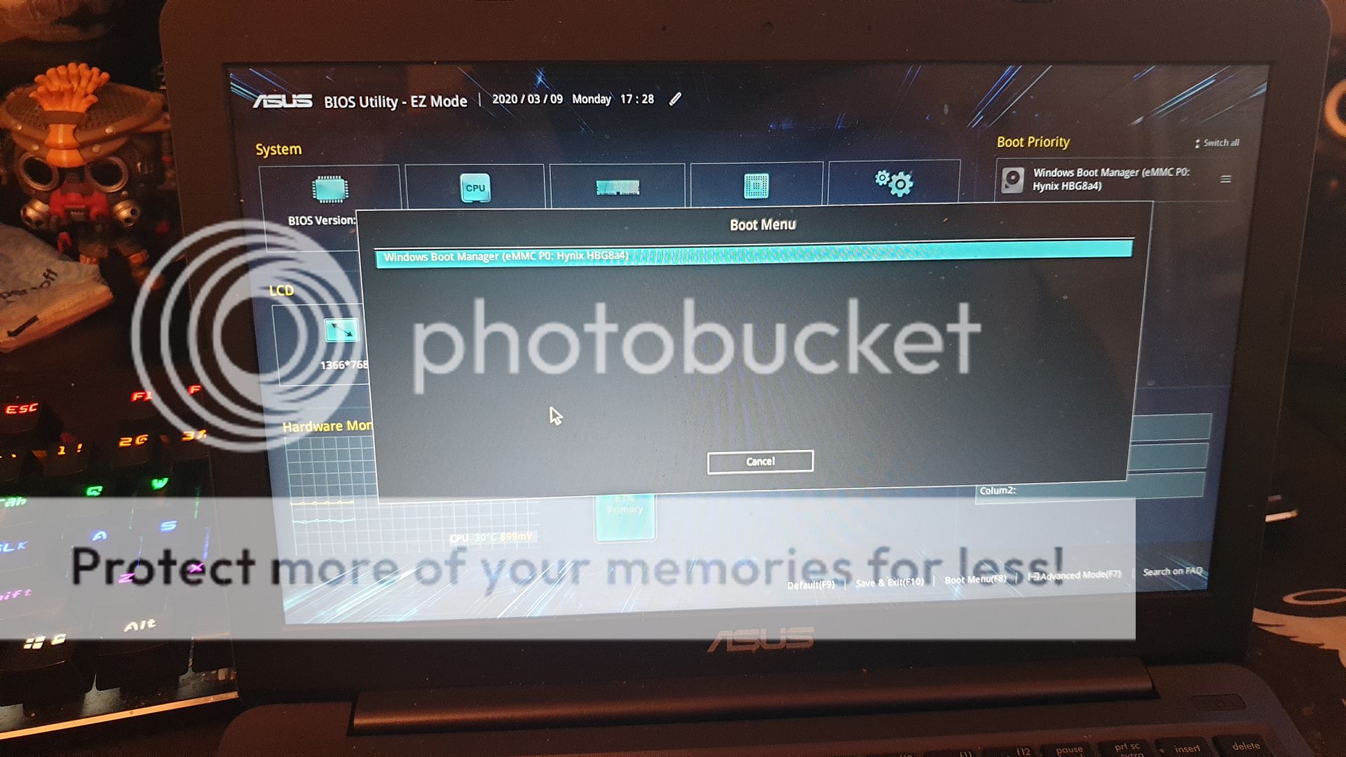 Solved! Asus E203N want to install Ubuntu, cannot boot from USB Tom