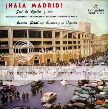 Hala Madrid, 45 single cover